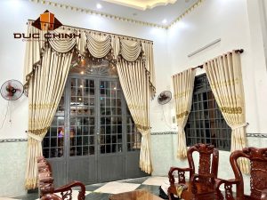 rèm vải tân cổ điển biên hoà